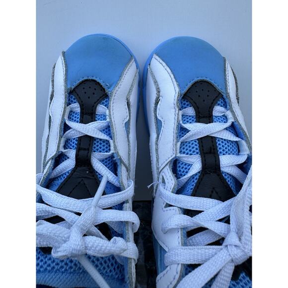 Nike TD Size US 10C Air Jordan True Flight White/Blue 343797-140 - Picture 4 of 12